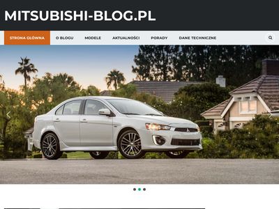 Blog o marce Mitsubishi