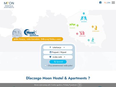Moonhostel.pl - Sieć hosteli w Polsce