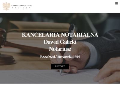 Kancelaria notarialna Rzeszów - Dawid Galicki