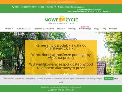 Ośrodek terapii uzależnień Kraków - OsrodekNoweZycie.pl