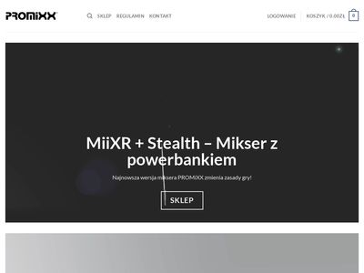 PROMiXX - unikalny shaker do białka