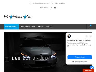 ProRetroFit - wymiana reflektorów samochodowych