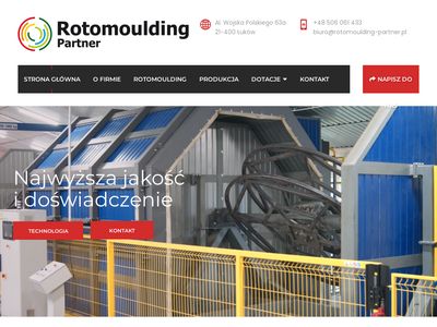 Rotomoulding Partner. Formowanie rotacyjne