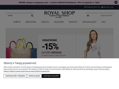 Royal Shop - Markowe Ubrania - Końcówki Kolekcji