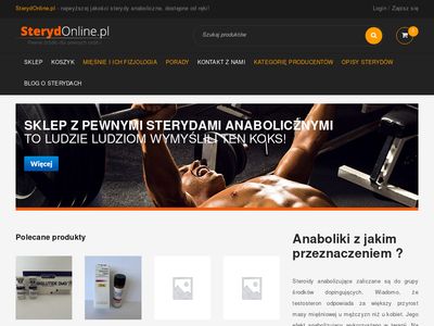 Sklep internetowy SterydOnline.pl