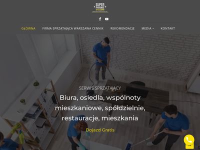 Serwis sprzątający Warszawa – Firma sprzątająca SuperPranie24.com