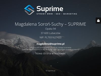SUPRIME | Pozycjonowanie stron internetowych