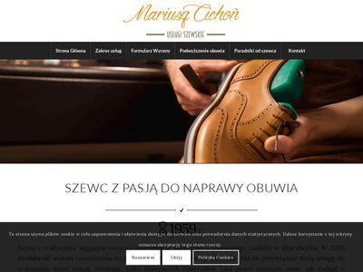 Usługi Szewskie Lubliniec M. Cichoń - Naprawa i renowacja obuwia
