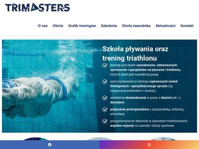 Szkoła Pływania Tri Masters – trening pływacki dla dzieci