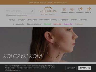 valerio.pl - srebrne wisiorki