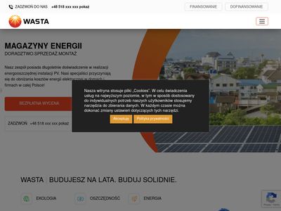 Wasta.com.pl - magazyny energii, stacje ładowania pojazdów
