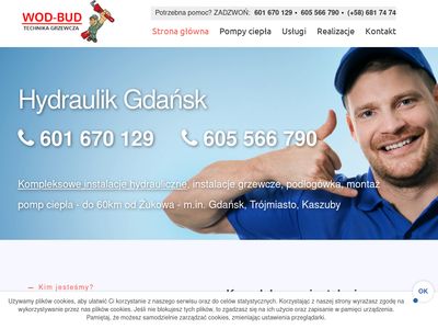 Usługi hydrauliczne Gdańsk - Wod-Bud