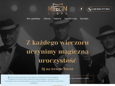 DJ na wesele, wodzirej Toruń - Grupa Merlin