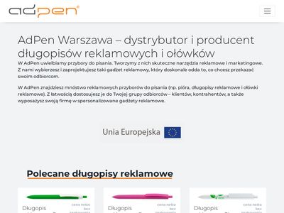 Długopisy reklamowe Kraków Adpen.com.pl