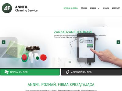 Firma sprzątająca w Poznaniu Annfil