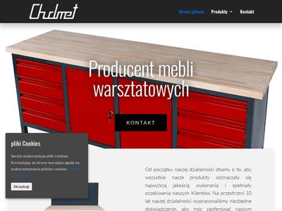 chudmet.pl - szafki warsztatowe producent