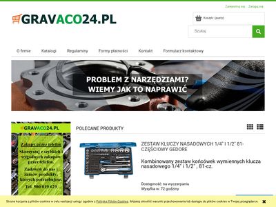 GRAVACO - Sklep internetowy z narzędziami