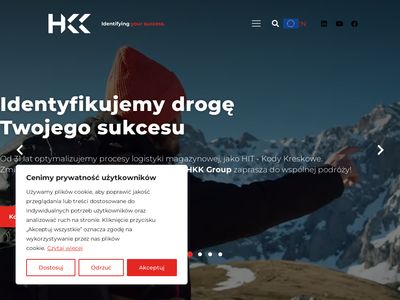 HKK Group – etykiety magazynowe i oznakowanie biur