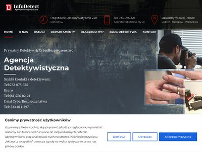 Detektyw Lublin Rzeszów Katowice Kraków Infodetect