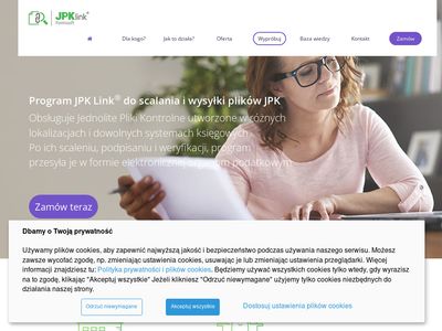 Program JPK Link - scalanie i wysyłka JPK
