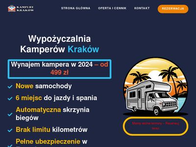 Camper wynajem Kraków - kamperykrakow.pl