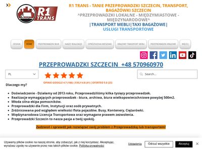 R1 Trans – Usługi transportowe w Szczecinie