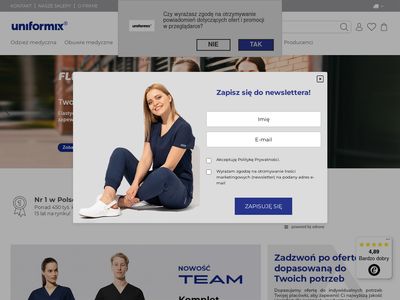 Odzież medyczna sklep internetowy - Uniformix.pl