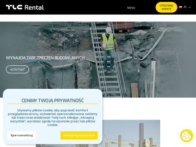 Zabezpieczenia budowlane | Sklep internetowy TLC Rental