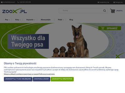 Sklep zoologiczny Zoox.pl