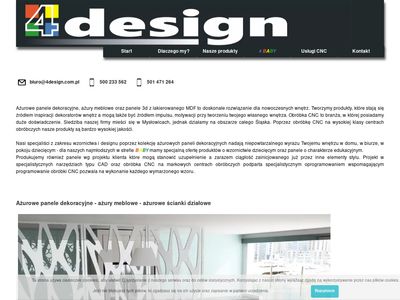 Ażurowe panele dekoracyjne - 4design.com.pl