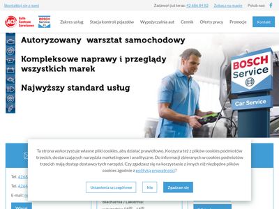Auto Centrum Serwisowe - lider usług motoryzacyjnych w Łodzi
