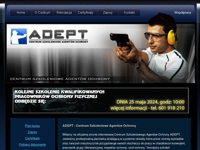 Adept - Centrum Szkoleniowe Agentów Ochrony
