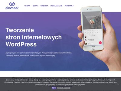 Akamadr - Tworzenie stron Internetowych Białystok