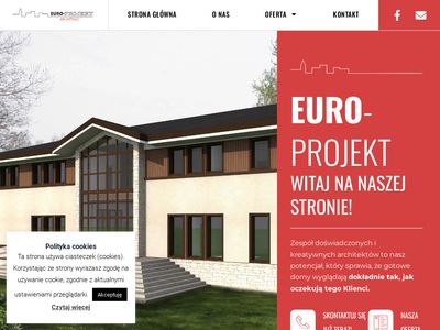 EURO-PROJEKT TOMASZ JACYNIEWICZ projekty budynków usługowych Białystok