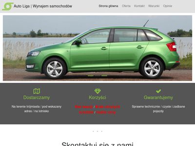 Wynajem samochodów osobowych Gdańsk - autoliga24.pl