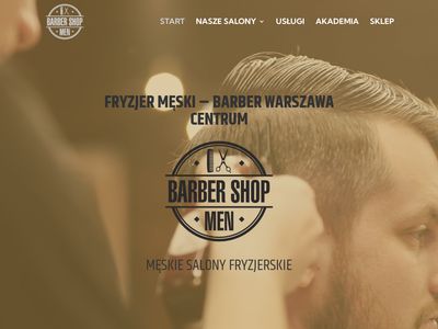 Barber Warszawa - barbershop-men.pl