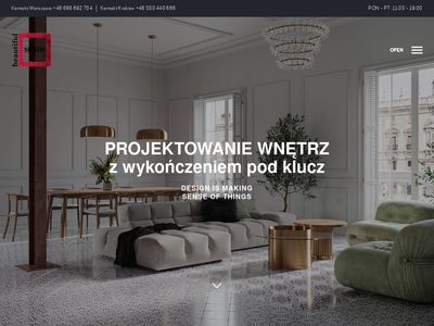 Projektowanie Wnętrz Warszawa - beautifulminds.pl