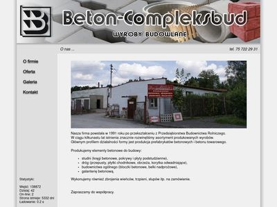 BETON-COMPLEKSBUD SP. Z O.O. wyroby stolarskie