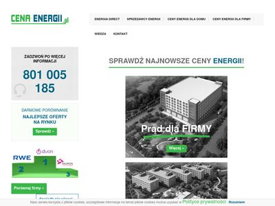 EnergiaDirect.pl Cena Energii