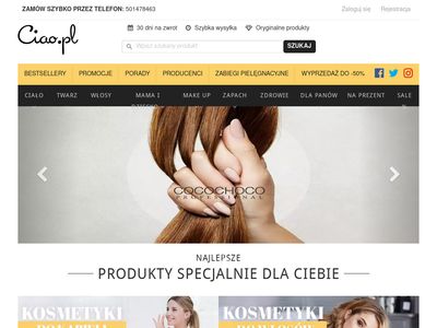 Sklep z kosmetykami online - Ciao.pl