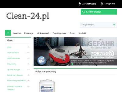 Clean-24 - sklep ze środkami czystości wysokiej jakości