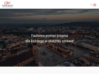 CSW Adwokaci - adwokat w Krakowie