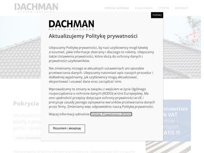 Blachy Lublin- Dachman