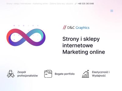 Projektowanie stron internetowych - dc-graphics.pl
