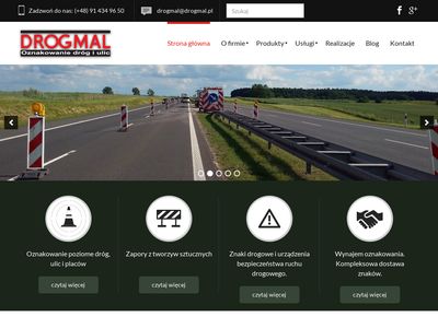 Drogmal.pl - producent znaków drogowych