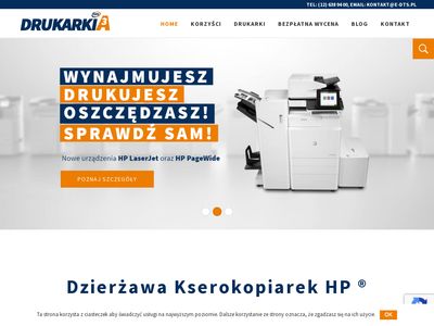 Dzierżawa kserokopiarek DrukarkiA3.pl