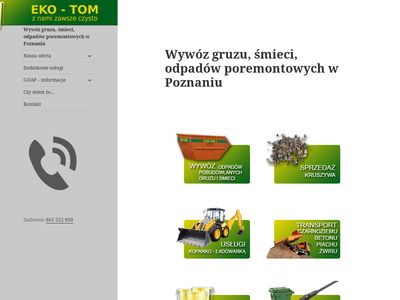 Eko-tom-poznan.pl utylizacja odpadów