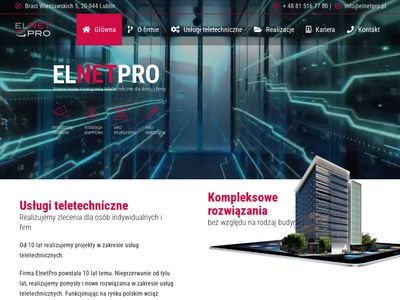 Monitoring - instalacje elektryczne Lublin - Firma Elnetpro.pl