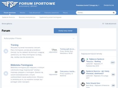 Forum-sportowe.pl forum kulturystyczne