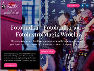Fotobudka - Fotobudka Magik